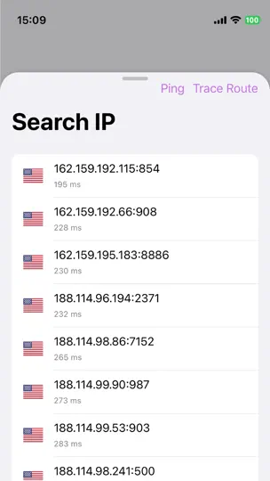 Screenshot von ZenVPN - Free Super Fast VPN auf dem iPhone 4