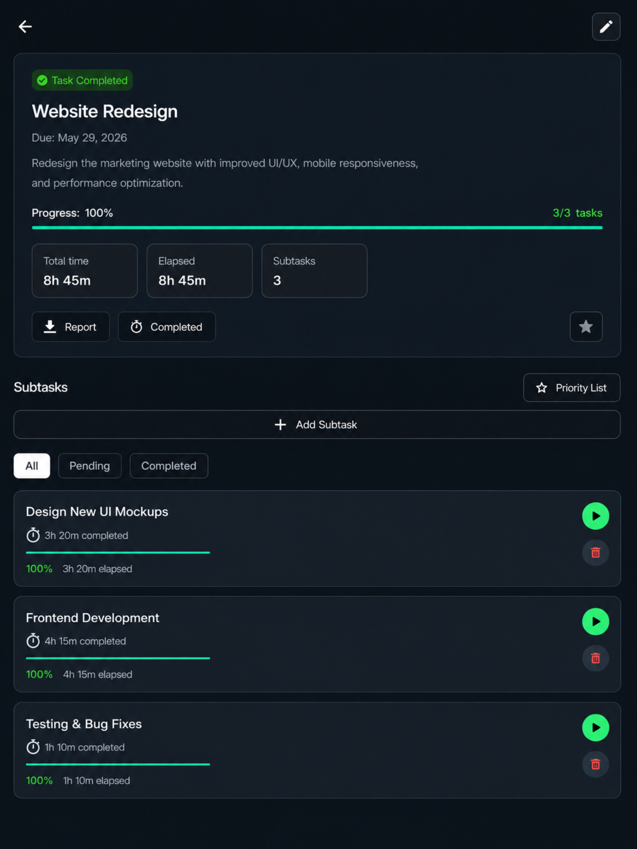 AuraPom: Focus Timer & Tasks screenshot 8