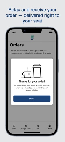 Porter Guest: Order Inflight screenshot