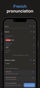 Metropolitan French Dictionary screenshot