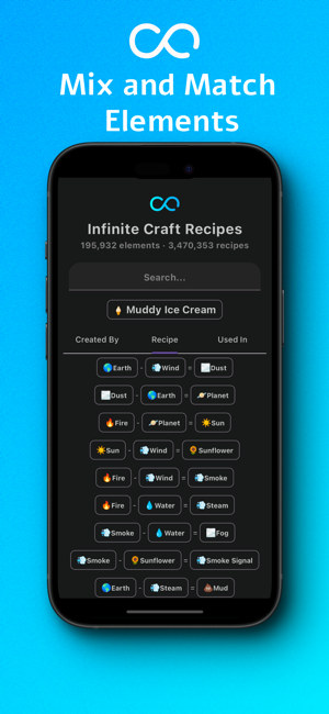 ‎Infinite Craft Solver Screenshot