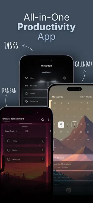 Kaizen - Tasks & Calendar screenshot 1