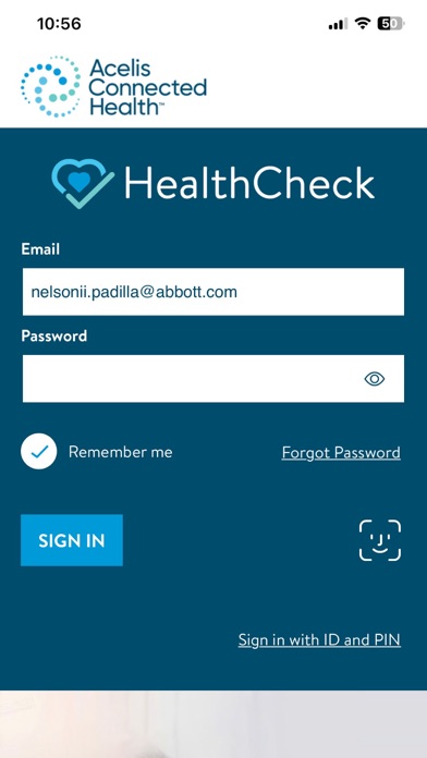 ACH HealthCheck Screenshot