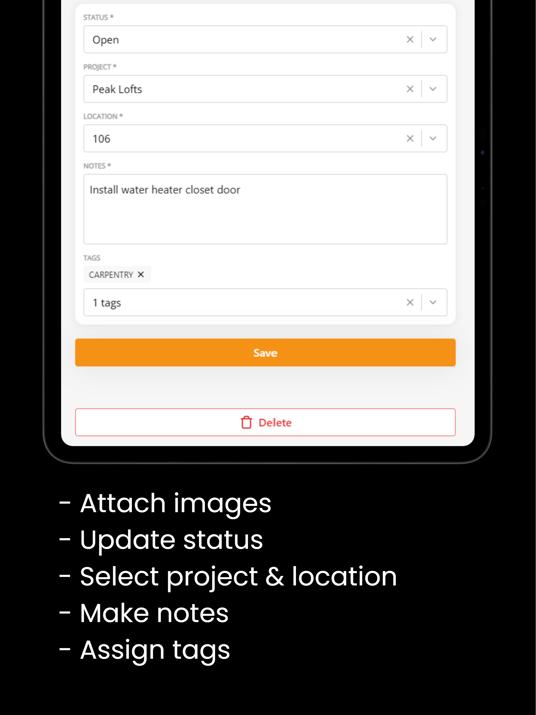 Punch List OAC screenshot 8