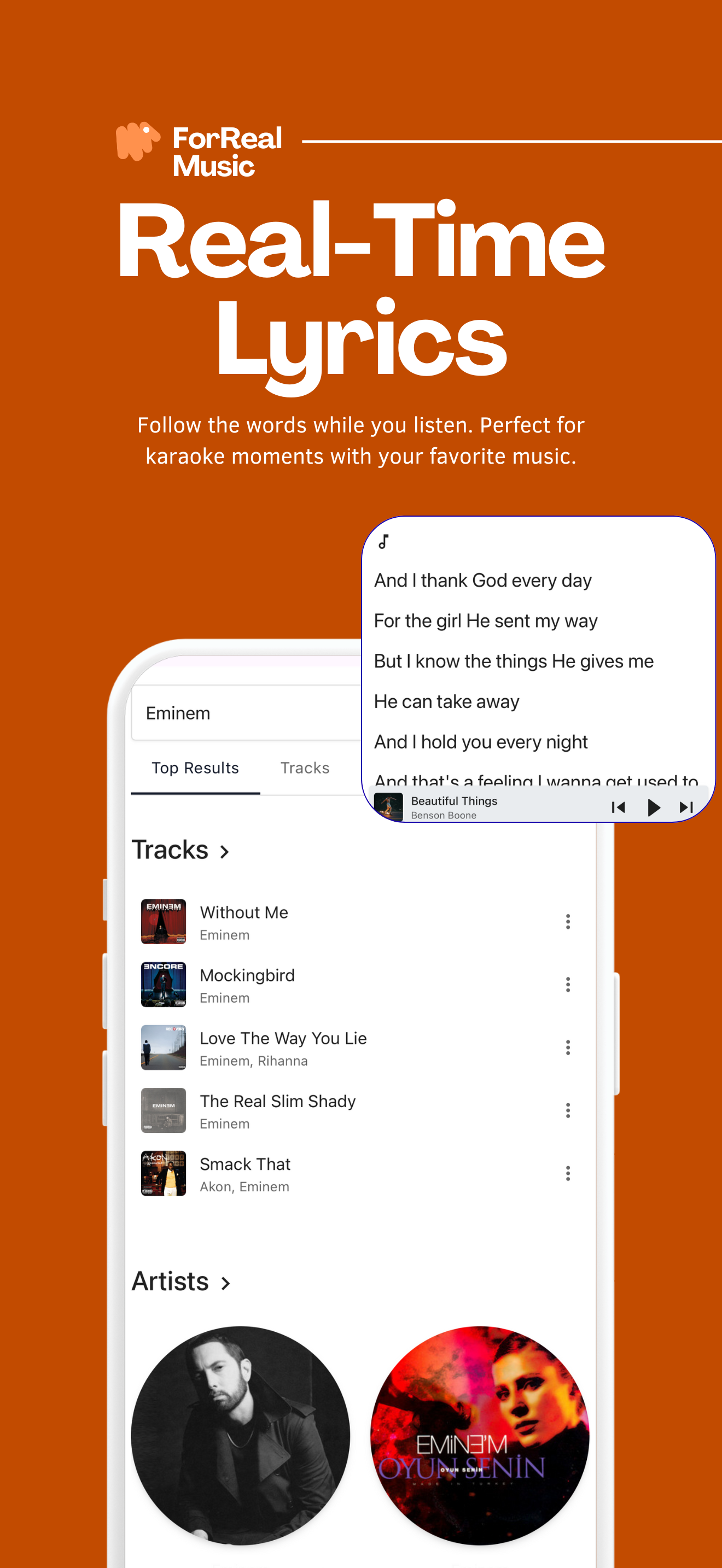 For Real Music screenshot 5