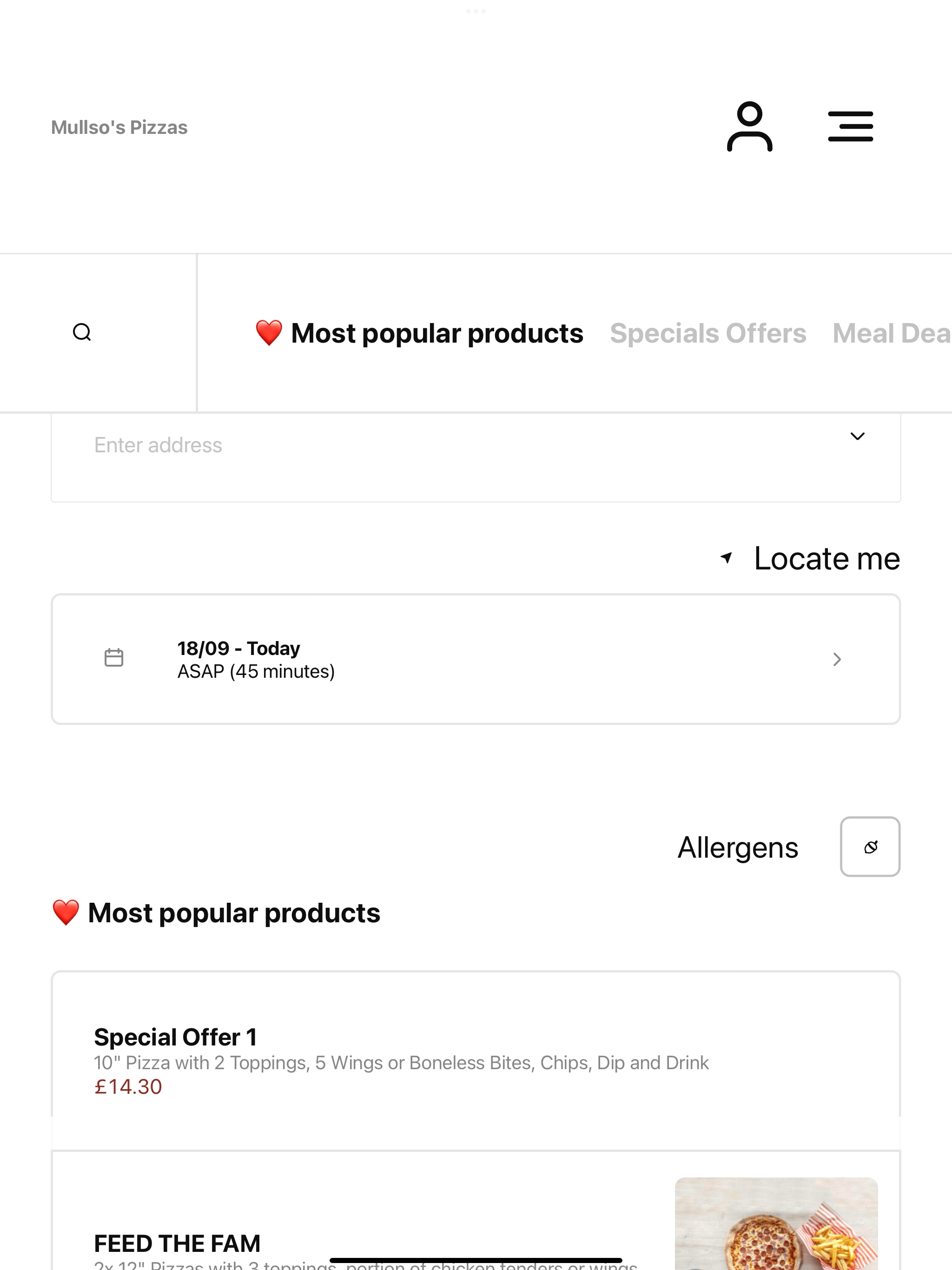 Mullzo's Pizzas screenshot 7