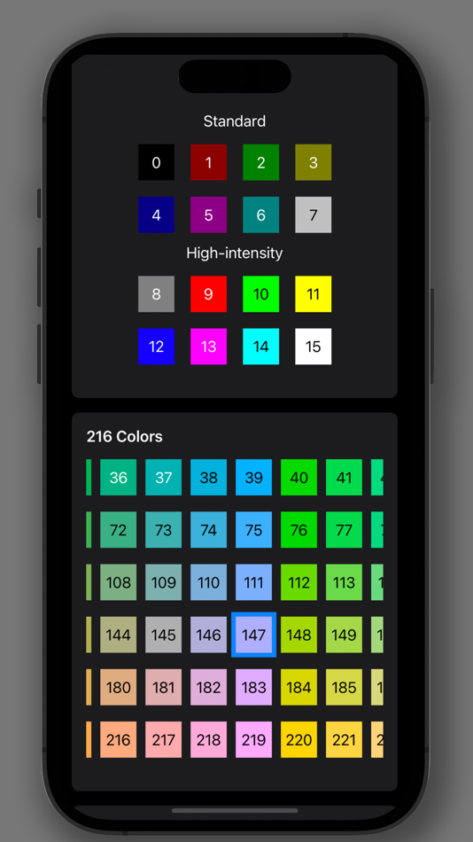 #1. ansiRGB (macOS) 来自: Axel Esselmann