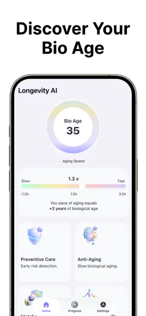 Longevity AI App screenshot 1
