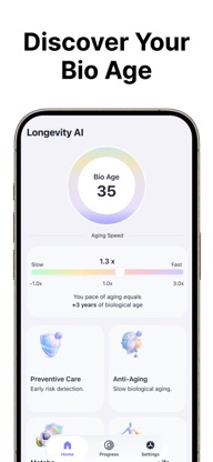 Longevity AI App screenshot 1