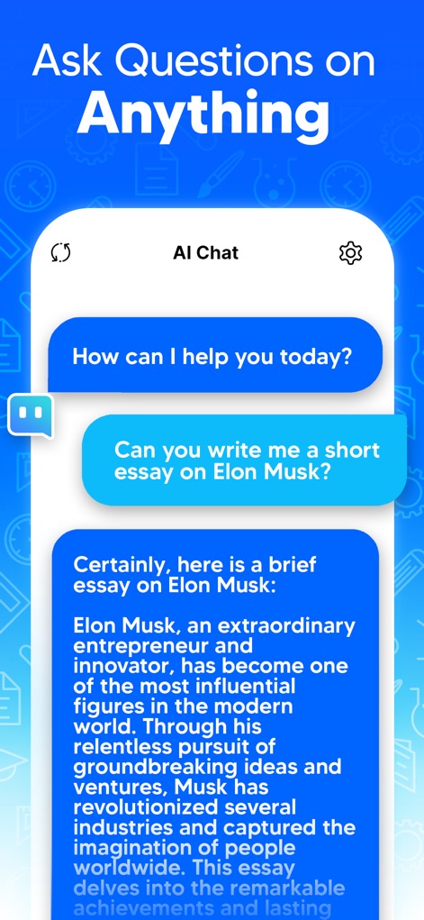 Chat Bot AI Assistant+ - Reference App | MWM