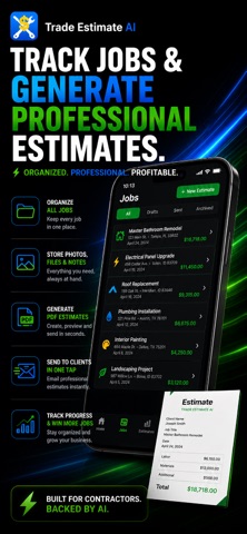 Trade Estimate AI Screenshot 1 of 6