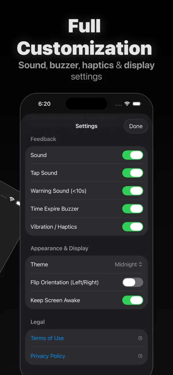 #3. Chess Timer & Clock (iOS) โดย: Mohammed Alsaleh