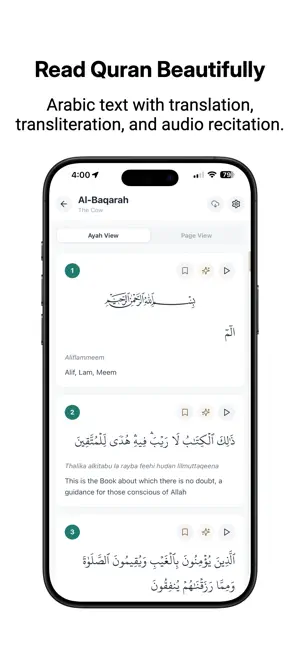 Iman - Quran, Prayer & More screenshot 2