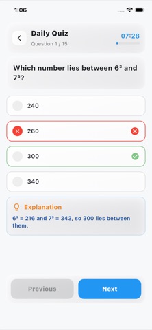 Class 8 Math All in One iPhone screenshot