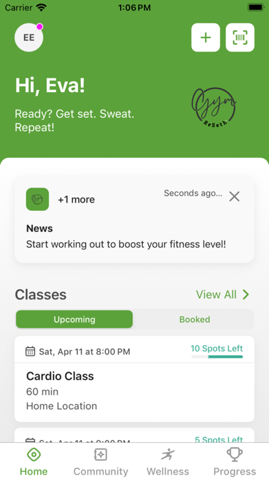ReSeth Gym Screenshot