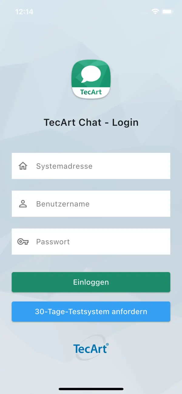 Screenshot #1 pour TecArt Chat