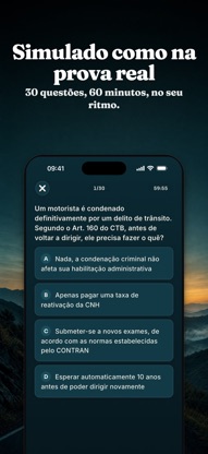 Passa CNH: Simulado e Placas screenshot 2