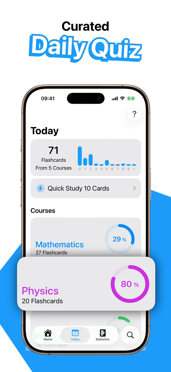 #3. StudyCards (iOS) โดย: Cameron Shemilt