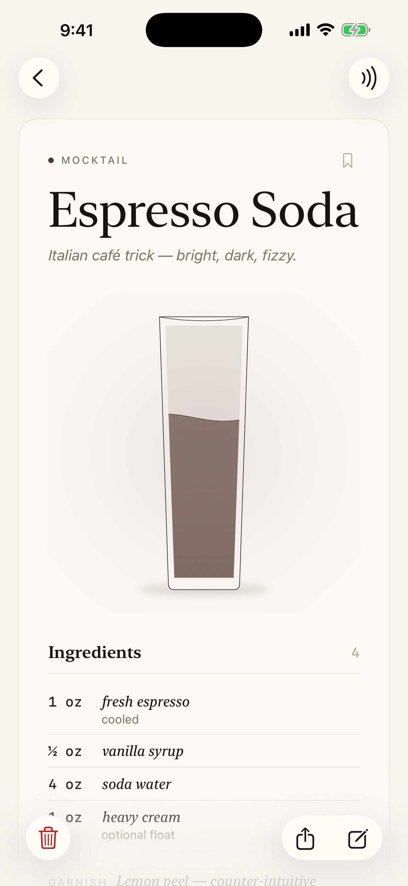 Elixir — Cocktail Recipes screenshot 2
