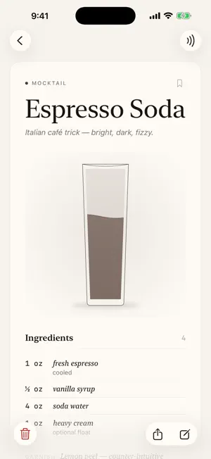 Elixir — Cocktail Recipes screenshot 2