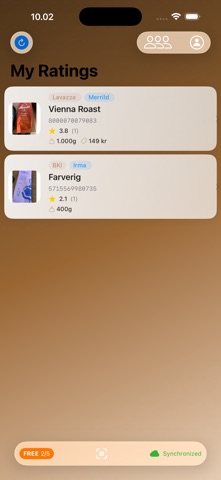 RateMyCoffee Screenshot 1 of 5