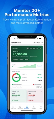 Trading Journal: TrackIt Screenshot 2 of 8