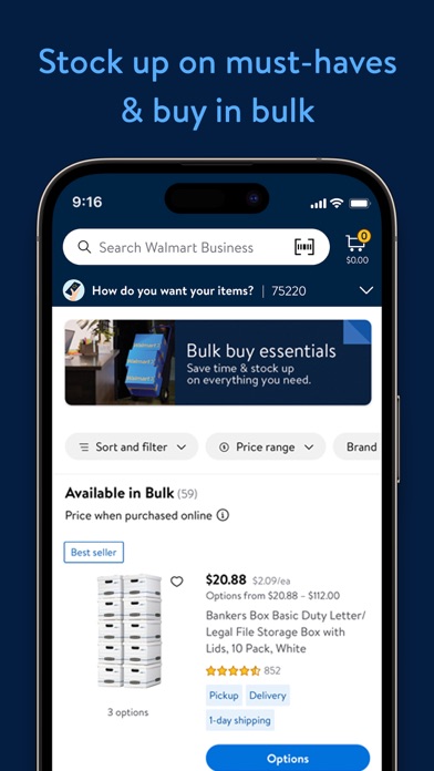 Walmart Business: B2B Shopping Screenshot
