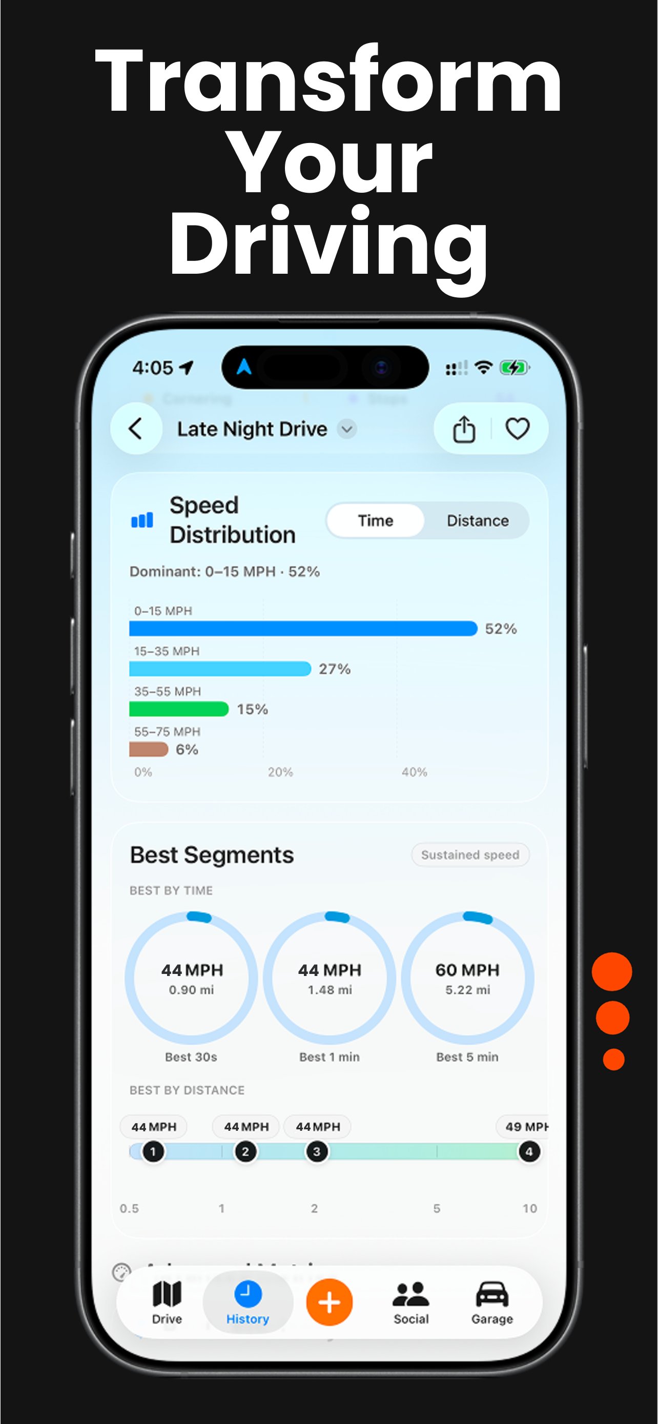 Open Road: Speed Tracker GPS screenshot 8