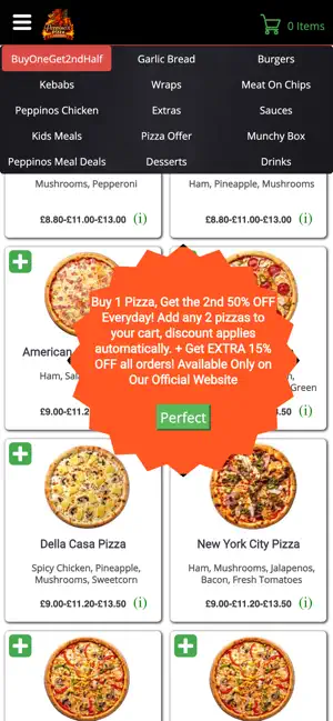 Peppinos Pizza Llanharry screenshot 4