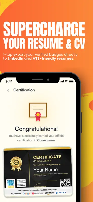 Beep: Skill Certifications screenshot 6 of 6