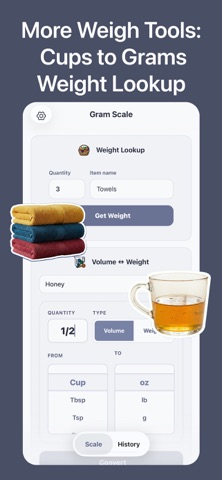 Scale for Grams Digital Scale screenshot