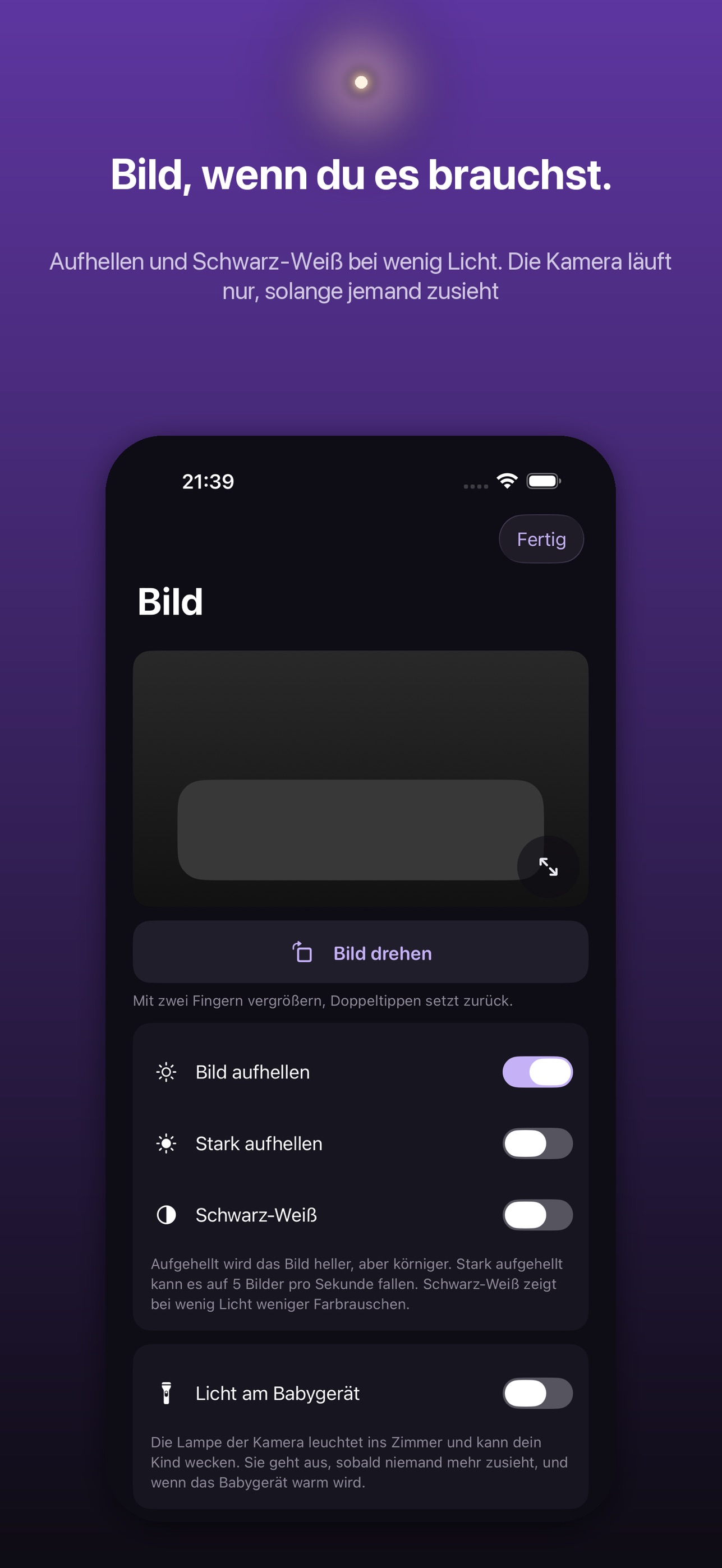 Screenshot 5 of Wachlicht: Babyphone mit Alarm