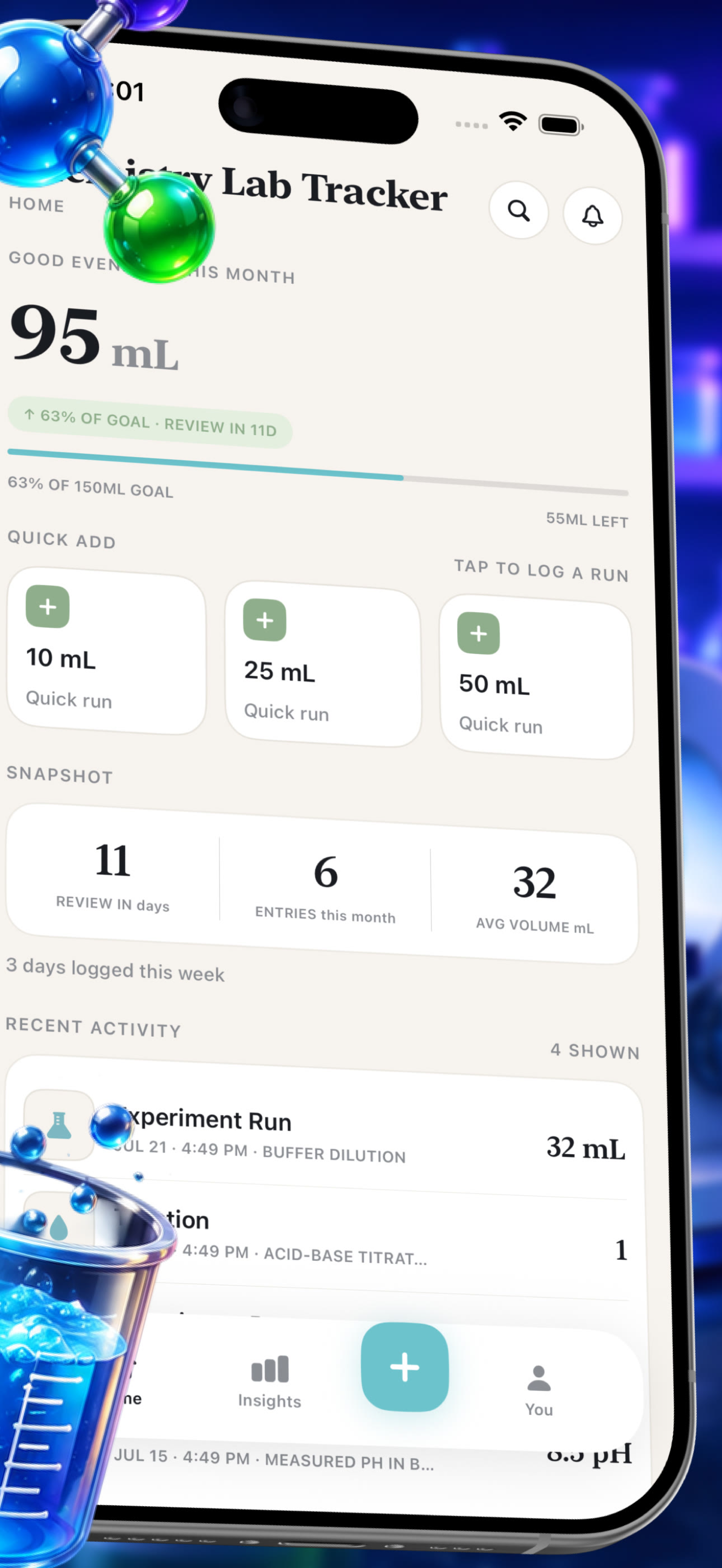 ChemLab Tracker screenshot 4