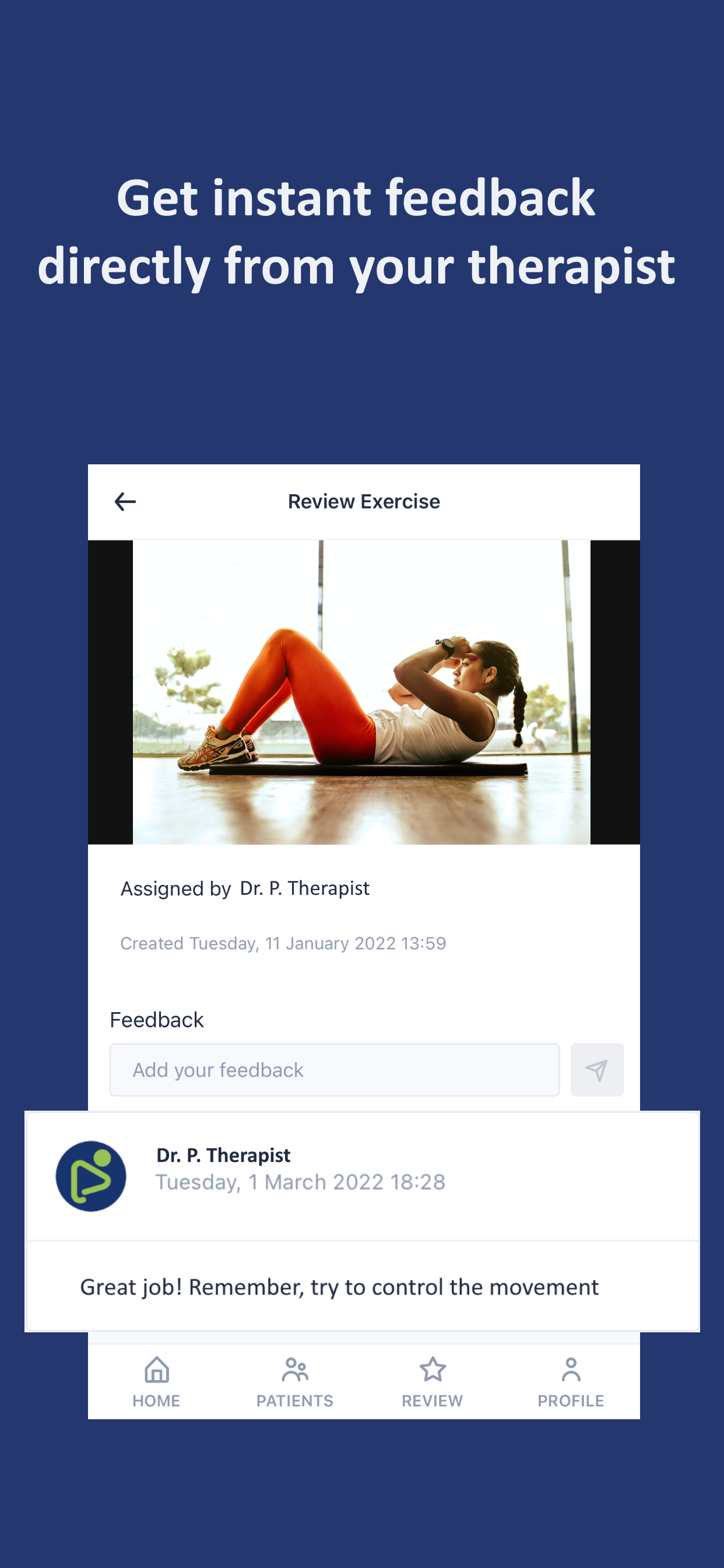 Extensor -- Physio Patients