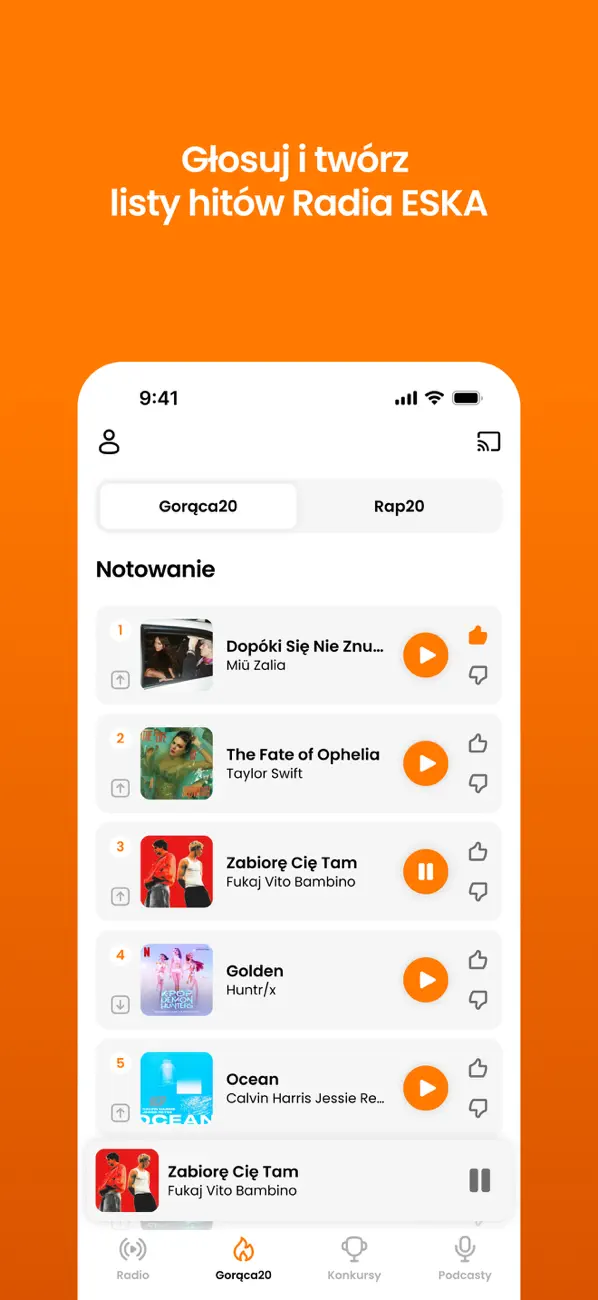 Screenshot #3 pour Radio ESKA – słuchaj online