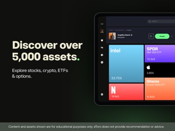 eToro AI iPad screenshot