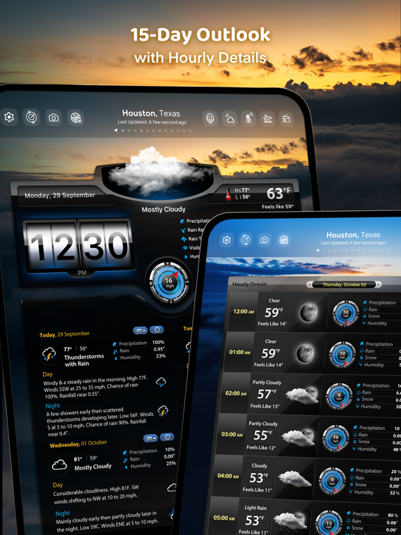 Weather Mate Pro - Forecast iPad screenshot 5 - Weather app