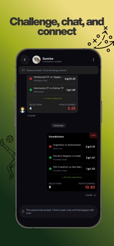 Notball: Predict with Friends iPhone screenshot