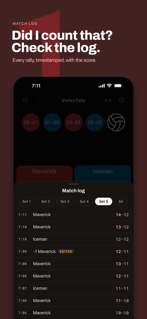 VolleyTally: Volleyball Score screenshot 7