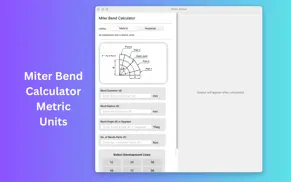 miter bend calculator iPhone Captures Décran 2