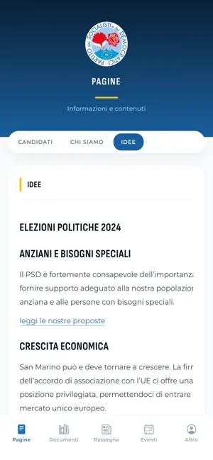 PSD San Marino screenshot 3