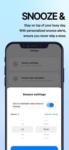 Yaksim: AI Pill Reminder & Log iPhone screenshot