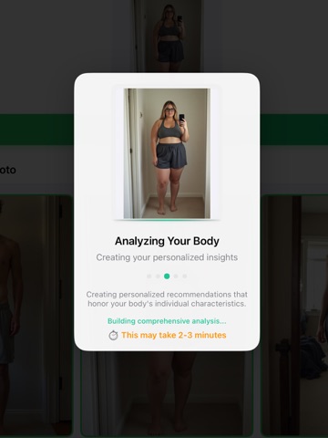 Body Type AI Photo Analysis iPad screenshot
