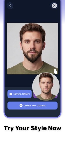 Beard & Mustache Style Try On Screenshot 5 of 6