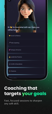 CharmXP: AI Charisma Coach App Store preview screenshot 3