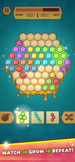 Hexa Hive Rush screenshot 3