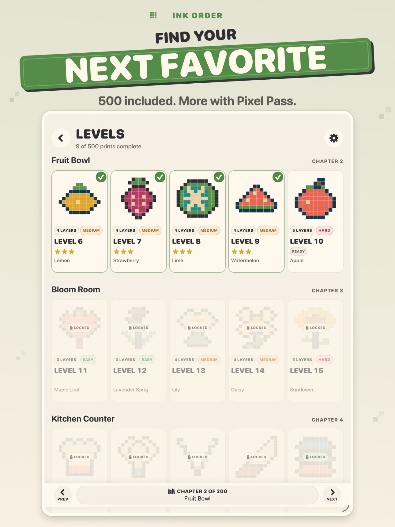 Screenshot 10 of Ink Order: Pixel Art Puzzles