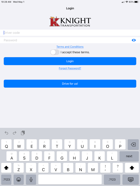 KT Mobile iPad screenshot 1 - Business app