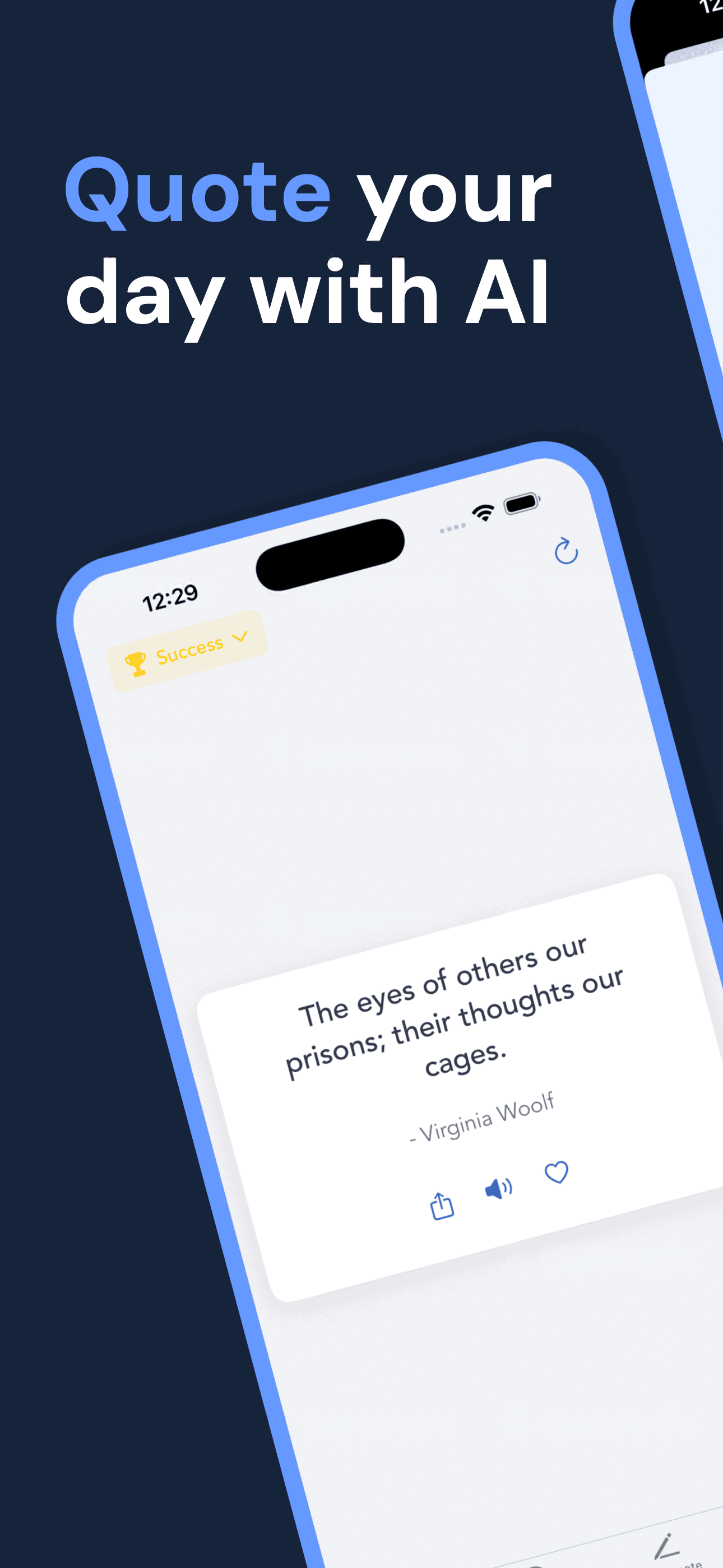 Motiq: AI Quotes & Mindfulness