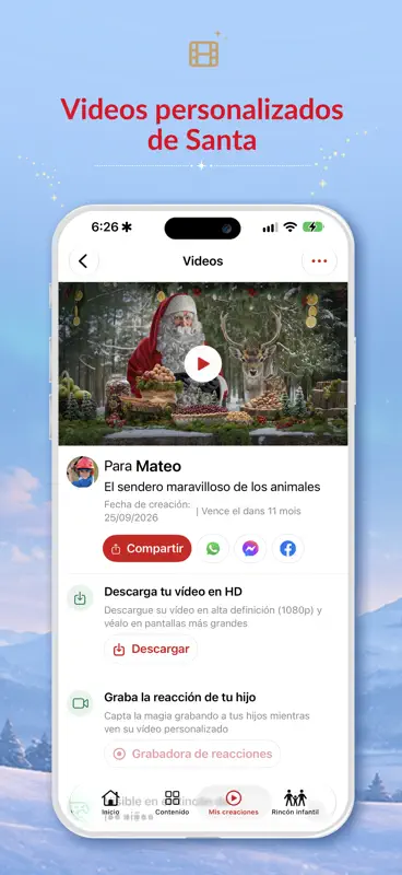 Santa Claus: Llamadas y Videos screenshot 2 of 7